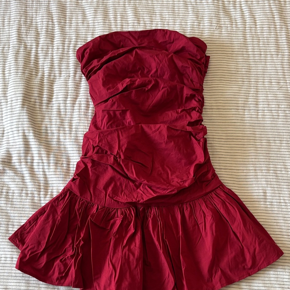 Peppermayo Red Mini Dress